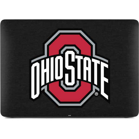 Ohio State University OSU Buckeyes Black Apple MacBook Air Skin