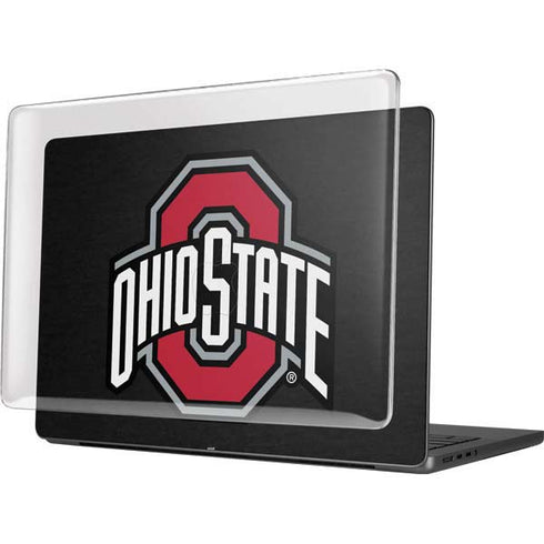 Ohio State University OSU Buckeyes Black MacBook Pro 14in (2021-24) Case plus Skin
