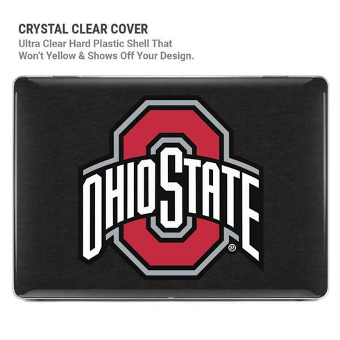 Ohio State University OSU Buckeyes Black MacBook Cases