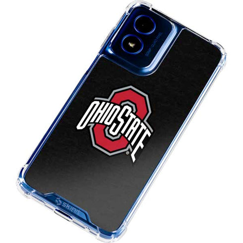 Ohio State University OSU Buckeyes Black Moto G 5G (2024) Clear Case