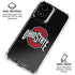 Ohio State University OSU Buckeyes Black Moto G Power 5G (2024) Clear Case