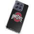 Ohio State University OSU Buckeyes Black Moto G Stylus 5G (2025) Clear Case
