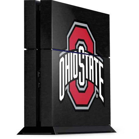 Ohio State University OSU Buckeyes Black PlayStation PS4 Skins