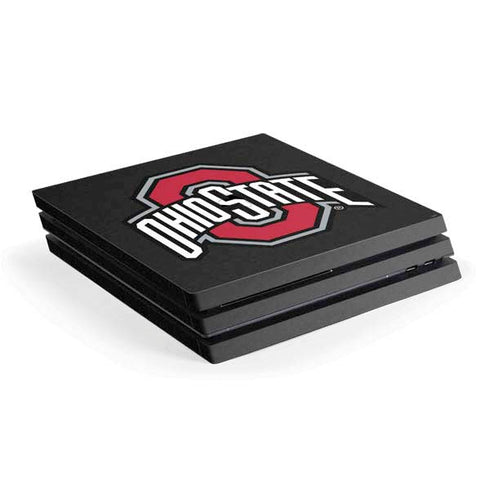 Ohio State University OSU Buckeyes Black PlayStation PS4 Skins