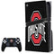 Ohio State University OSU Buckeyes Black PS5 Pro Disk Bundle Skin
