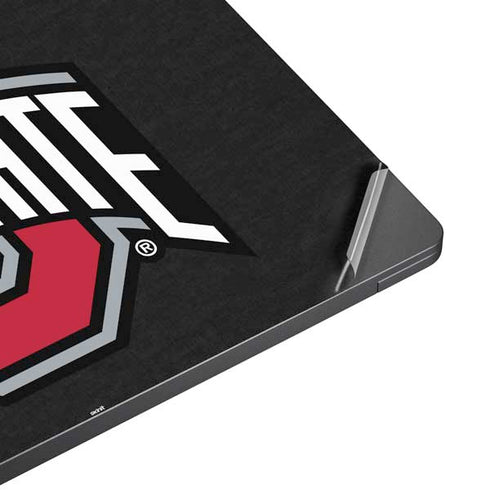 Ohio State University OSU Buckeyes Black Surface Laptop 7 13.8in Skin