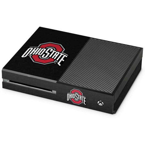 Ohio State University OSU Buckeyes Black Xbox One Skins