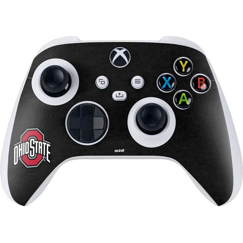 Ohio State University OSU Buckeyes Black Xbox Series S Skins