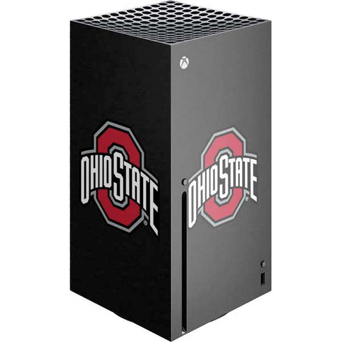 Ohio State University OSU Buckeyes Black Xbox Series X Skins