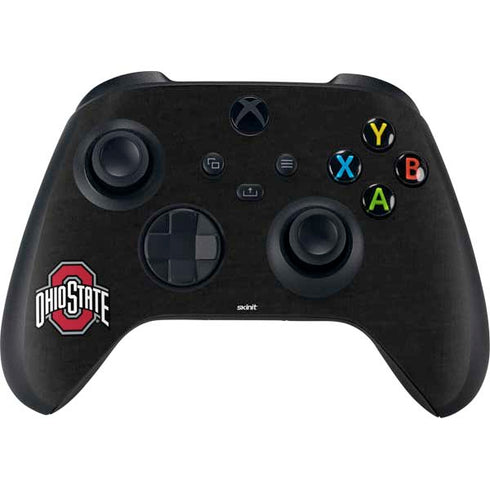 Ohio State University OSU Buckeyes Black Xbox Series X Skins
