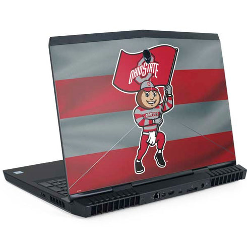 Ohio State University OSU Buckeyes Flag Dell Alienware Skin
