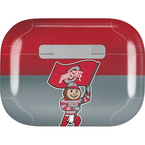 Ohio State University OSU Buckeyes Flag Apple AirPods Pro Skin
