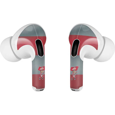 Ohio State University OSU Buckeyes Flag Apple AirPods Pro Skin