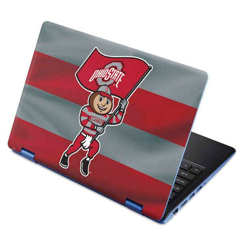 Ohio State University OSU Buckeyes Flag Aspire R11 11.6in Skin