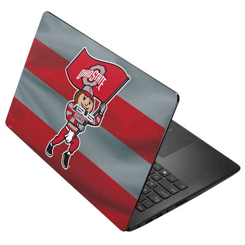 Ohio State University OSU Buckeyes Flag Asus X502CA 15.6 Skin