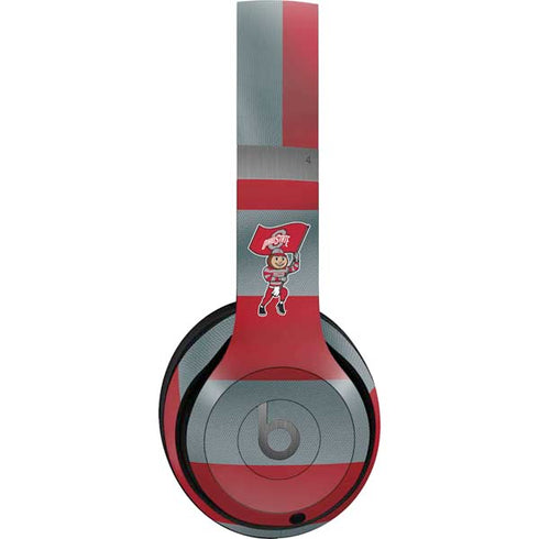 Ohio State University OSU Buckeyes Flag Beats Solo 4 Wireless Headphones Skin