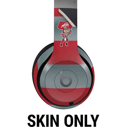 Ohio State University OSU Buckeyes Flag Beats Solo 4 Wireless Headphones Skin