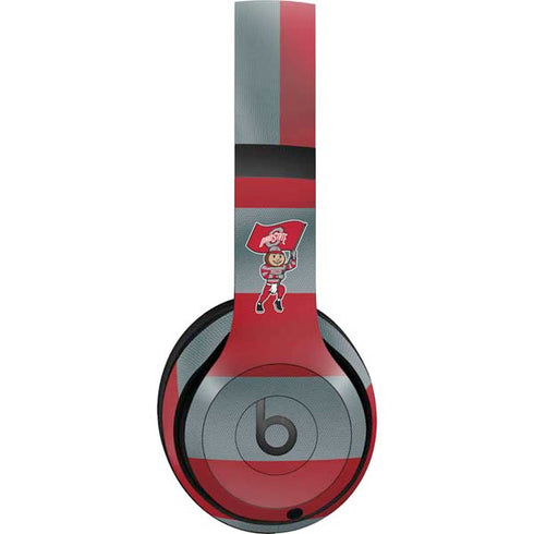Ohio State University OSU Buckeyes Flag Beats Studio Pro Wireless Headphones Skin