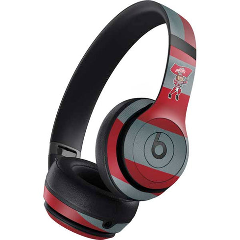 Ohio State University OSU Buckeyes Flag Beats Studio Pro Wireless Headphones Skin