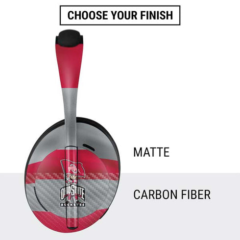 Ohio State University OSU Buckeyes Flag Bose Noise Cancelling Headphones 700 Skin