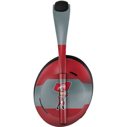Ohio State University OSU Buckeyes Flag Bose Noise Cancelling Headphones 700 Skin