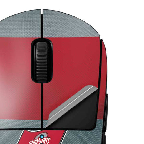 Ohio State University OSU Buckeyes Flag G Pro Wireless Gaming Mouse Skin