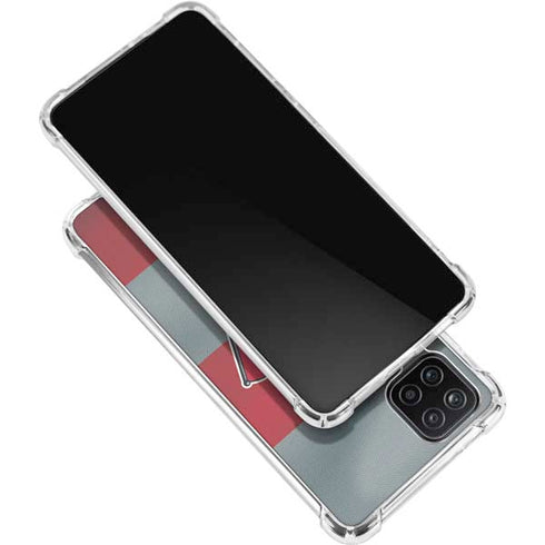 Ohio State University OSU Buckeyes Flag Galaxy A12 Clear Case