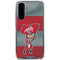 Ohio State University OSU Buckeyes Flag Galaxy A36 5G Clear Case
