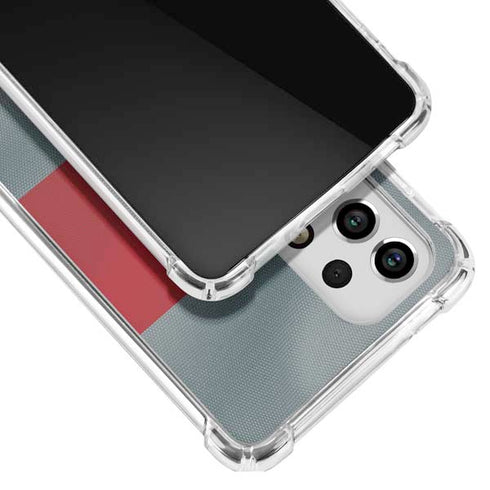 Ohio State University OSU Buckeyes Flag Galaxy A53 5G Clear Case