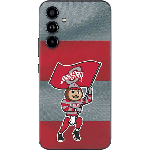 Ohio State University OSU Buckeyes Flag Galaxy A54 5G Skin