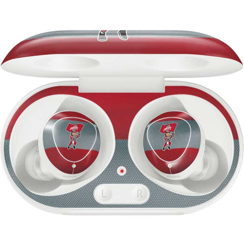 Ohio State University OSU Buckeyes Flag Galaxy Buds Plus Skin