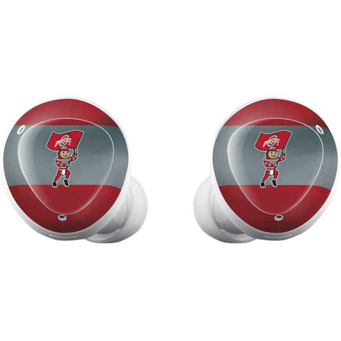 Ohio State University OSU Buckeyes Flag Galaxy Buds Plus Skin