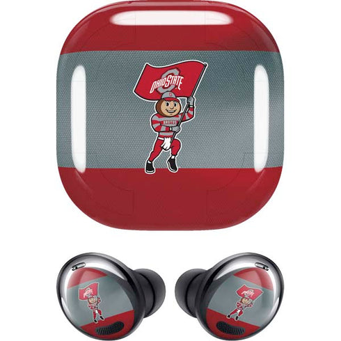 Ohio State University OSU Buckeyes Flag Galaxy Buds Pro Skin