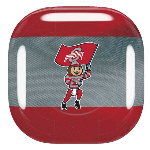Ohio State University OSU Buckeyes Flag Galaxy Buds Pro Skin