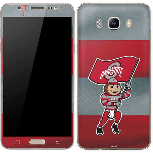 Ohio State University OSU Buckeyes Flag Galaxy J7 Skin