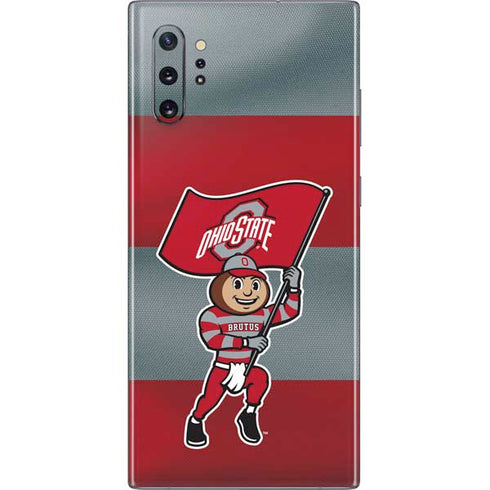 Ohio State University OSU Buckeyes Flag Galaxy Note 10 Plus Skin
