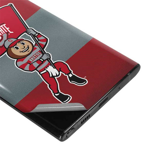 Ohio State University OSU Buckeyes Flag Galaxy Note 10 Plus Skin