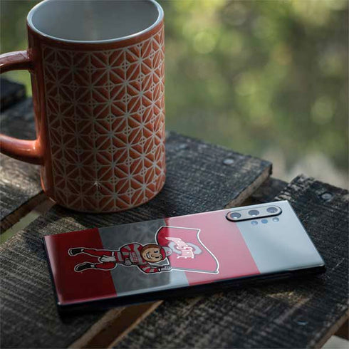 Ohio State University OSU Buckeyes Flag Galaxy Note 10 Plus Skin