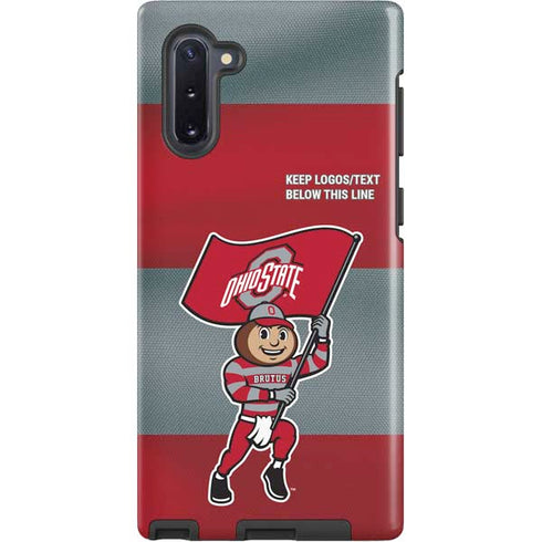 Ohio State University OSU Buckeyes Flag Galaxy Cases