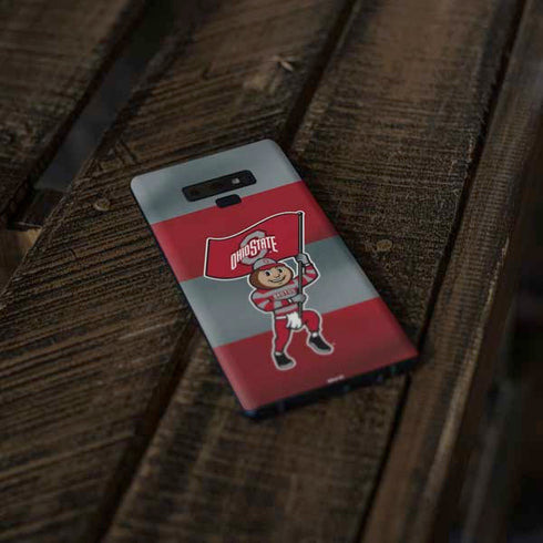 Ohio State University OSU Buckeyes Flag Galaxy Note 9 Skin