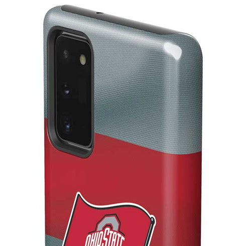 Ohio State University OSU Buckeyes Flag Galaxy Note20 5G Pro Case