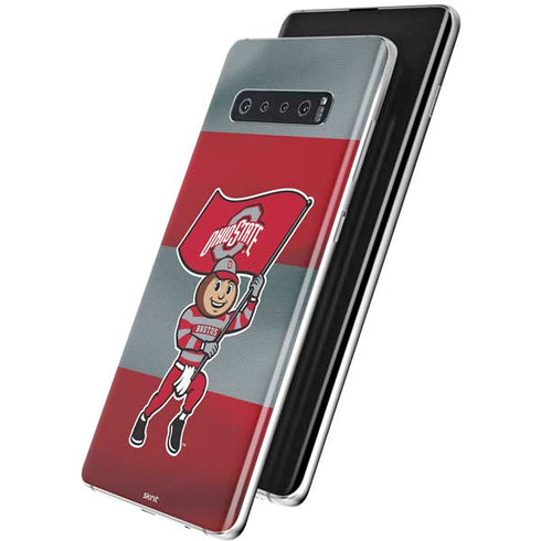 Ohio State University OSU Buckeyes Flag Galaxy S10 Plus Skin