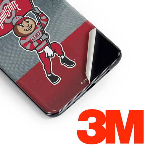 Ohio State University OSU Buckeyes Flag Galaxy S10 Plus Skin