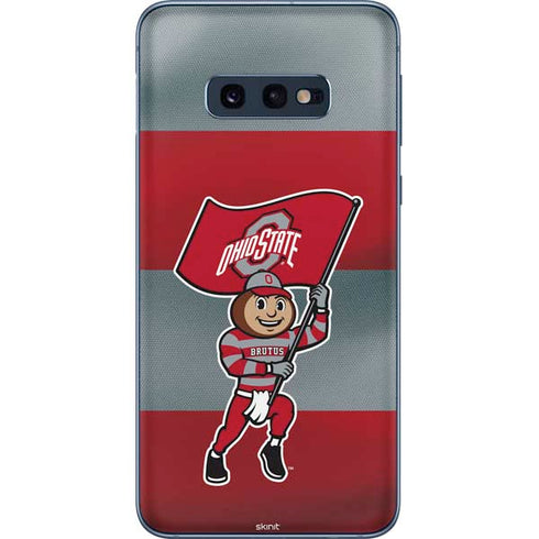 Ohio State University OSU Buckeyes Flag Galaxy S10e Skin