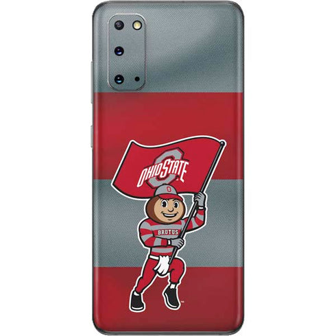 Ohio State University OSU Buckeyes Flag Galaxy S20 Skin