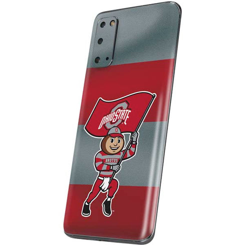 Ohio State University OSU Buckeyes Flag Galaxy S20 Skin