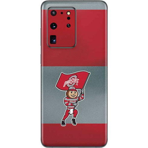 Ohio State University OSU Buckeyes Flag Galaxy S20 Ultra 5G Skin