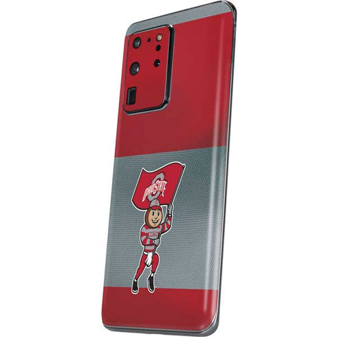 Ohio State University OSU Buckeyes Flag Galaxy S20 Ultra 5G Skin