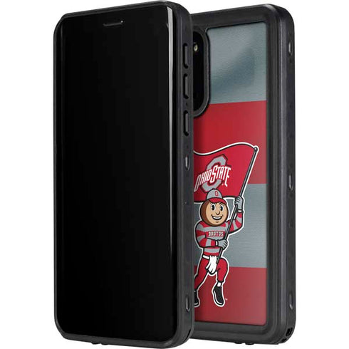 Ohio State University OSU Buckeyes Flag Galaxy S20 Waterproof Case