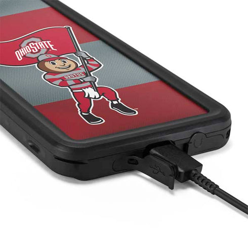 Ohio State University OSU Buckeyes Flag Galaxy S20 Waterproof Case